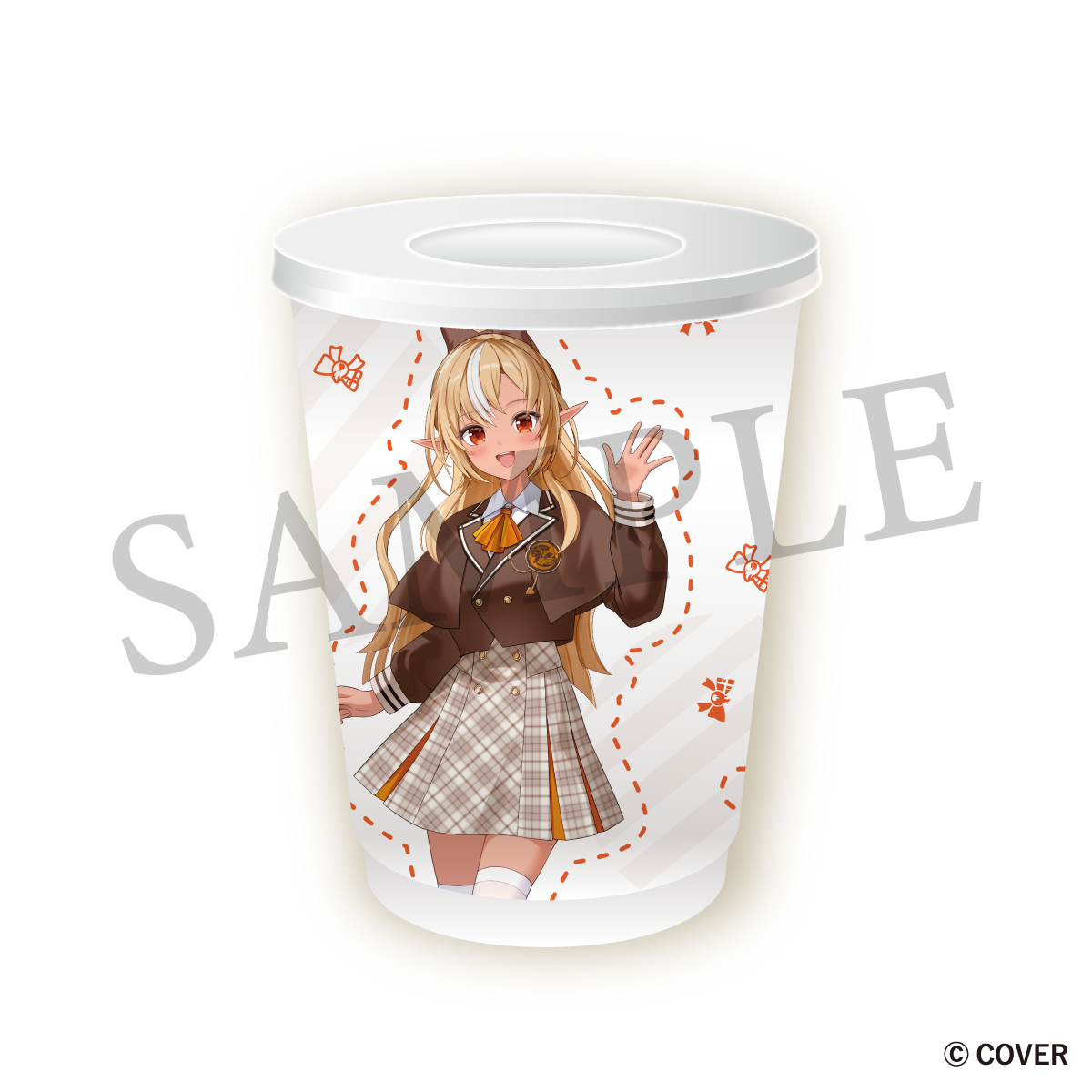 リユーザブルコールドカップ 不知火フレア – ホロライブ3期生 × 元町ドリア