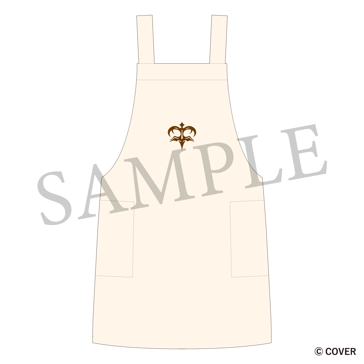 リバーシブルエプロン 白銀ノエル