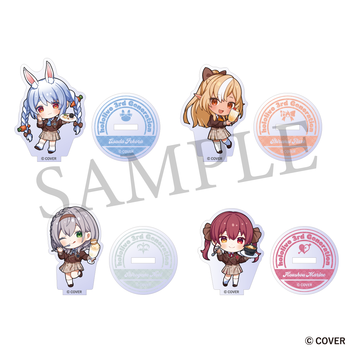 トレーディングアクリルスタンド(ミニキャラver.)