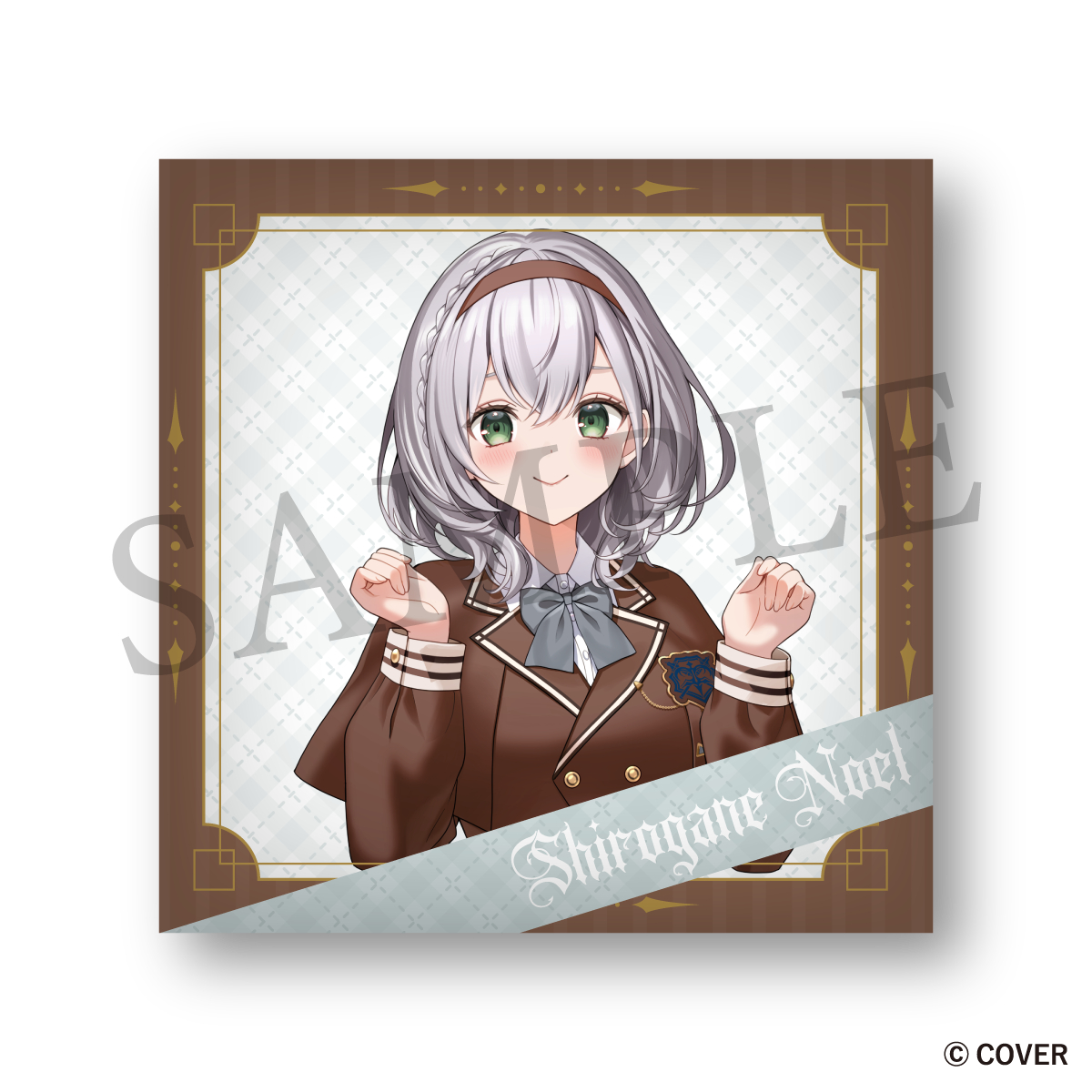 クッション　白銀ノエル