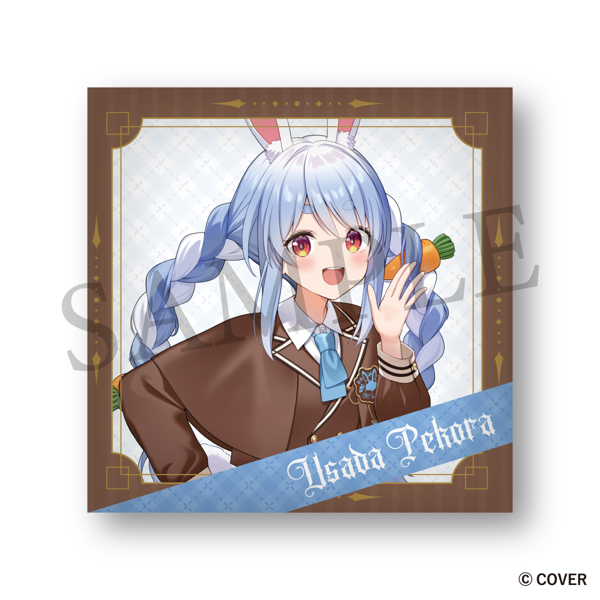 クッション　兎田ぺこら