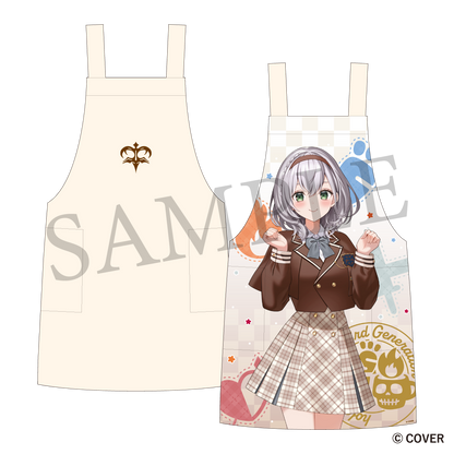 リバーシブルエプロン　白銀ノエル